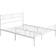Yaheetech Minimalist Metal Slatted Bed Arrow Headboard 155 x 210cm