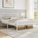 Yaheetech Minimalist Metal Slatted Bed Arrow Headboard 155 x 210cm