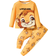Shein pcs Baby Boy Snug Fit Cartoon Lion Print Crew Neck Long Sleeve Loungewear Set