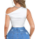 Shein One Shoulder Twist Knot Elastic Bodycon Top Summer Holiday Beach Carqo Casual Fairy Flowy Sexy Boho Birthday Bachelorette Party Women Outfit