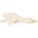 Flow Amsterdam Herzschlag-Kuscheltier Ente Liva 35 cm Beige