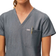 FIGS Catarina One-Pocket Scrub Top - Graphite