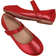 Shein One Pair Of Cute Gold Slip-Resistant Flat Princess Shoes For Outdoor Activities, Suitable For And Summer