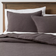 Threshold 3 Pcs Space Dyed Cotton Linen Sham Set Duvet Cover Gray (259.1x243.8cm)