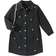 Shein Girls Casual Comfortable Loose Denim Shirt Dress With Daisy Embroidery