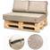 Bielik Thea Pallehynde Sæde - Taupe Stolehynde Beige (80x120cm)