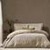 Yard Malton Single Linen Stripe Set - Duvet Cover Beige
