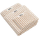 Tekla Organic Terry Bath Towel Ivory Stripe Badlakan Beige (140x70cm)
