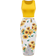 Shein Womens Summer pcs Vacation Set Yellow Tank Top And Sunflower Print Bodycon Skirt