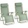 VonHaus Set Of 2 Zero Gravity Chairs 110cm H X 65cm W X 90cm D