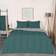 OHS Coverless Reversible 10.5 Tog Duvet And Pillowcase Bedding Set Teal Duvet (200x135cm)