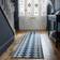 Dunelm Byron Tile Geometric Blue 60x230cm