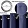 Dreamscene Bedroom Blackout Curtains 136.9x166.9cm