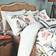 Sanderson Clementine Kingsize Set Duck Egg Duvet Cover Red, Blue, Green