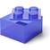 LEGO Storage Opbevaringsboks 4 Knopper Glitter Violet
