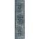 Dunelm Mila Traditional Runner Blue 60x230cm