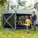 OutSunny Hexagon Pop Up Gazebo 3 x 3 m with 5 Sides