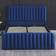 Kosy Koala Big Double Blue Velvet Storage Frame Bed