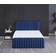 Kosy Koala Big Double Blue Velvet Storage Frame Bed
