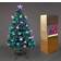 Shatchi Butterflies Fibre Optic Artificial 5ft Green Christmas Tree
