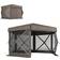 OutSunny Hexagon Pop Up Gazebo 3 x 3 m with 5 Sides