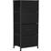 Alivio 4 Black Drawers with Steel Frame 30 x 40 x 93.7 cm Chest of Drawer