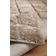 Ellos Ryatæppe Alba Check Shaggycarpet Beige 160x230cm