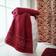 Elegant Scroll One Size Bath Towel Red (132.1x68.6cm)