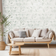 Rasch Fiji Leaves Motif Tropical Leaf Metallic Wallpaper 311631
