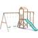 Dunster House SquirrelFort Climbing Frame with Double Swing
