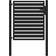 vidaXL Havelåge Låsbar 100x100 cm Aluminium Sort 100x100cm
