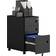 Vinsetto Lockable Mobile Filing 30 x 43.5 x 60 cm Black Storage Cabinet