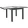 OutSunny Extendable Outdoor Dining Table Patio Table Clear