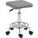 Homcom Pu Leather Rolling Grey Seating Stool