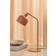 Ellos Glossy Brun Bordlampe 45cm