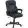 Homcom High Back Executive with Adjustable Height Arms Black Office Chair