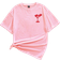 Shein Womens Margarita Cocktail White Loose Fit Short Sleeve TShirt For Summer