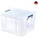 Fellowes Bankers 48L Plastic Box with Lids Storage Box