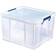 Fellowes Bankers 48L Plastic Box with Lids Storage Box