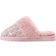 Where's That From Snuggle Slip On Sequin Slippers - Pink