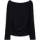 Stradivarius Long Sleeve T-shirt - Black