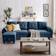 Latitude Run Linnzi 101" Upholstered Sectional w/ Chaise 35.0 H x 101.0 W x 19.7 D Sofa 101" 2pcs 4 Seater