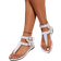 Shein Womens Fashionable Flat SlipOn Sandals Casual Beach Flip Flops With Buckle Solid Color Summer