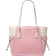 Michael Kors Voyager Large Color-Block Signature Logo Tote Bag - Pink