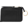 Tory Burch T Monogram Leather Zip Card Case - Black