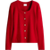 H&M Figurnaher Cardigan - Rot
