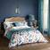 Sanderson Jackfruit Double Set Duvet Cover Orange, Blue