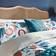 Sanderson Jackfruit Double Set Duvet Cover Orange, Blue