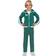 Fiestas Guirca gymnast the gamer green gents fancy dress costume