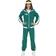 Fiestas Guirca gymnast the gamer green gents fancy dress costume
